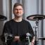 Drum Teacher Matthew Johns playing a Roland electronic drumkit