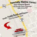 Map to Specialty Marine Center