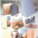 Satin pillows for tension ease