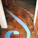 Basement overlay with accents