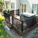 TimberTech Deck for Hot Tub