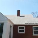 After roof cleaning services