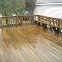after deck cleaning