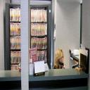Front desk at cosmetic dentistry State of the Art Dental Group Rockville, M