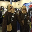 Wonder Costumes at Super Con - Chewbacca Twins