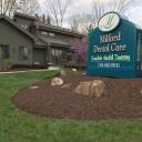 Signboard outside Milford Dental Care Highland, MI 48357
