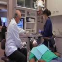 Dr. Reeves performing root canal procedure on patient