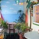 Just another day at the beach in Kernel Colada's Snack Shack!