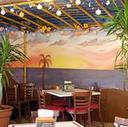 Relax on the deck at Kernel Colada's Snack Shack
