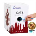 Cat6 plenum Bare Copper Blue