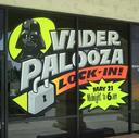 Window painting for Laser Quest