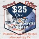 Plumbing & Water Heater Missouri city TX