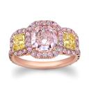 Pink Diamond Ring