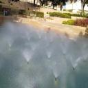 Fort Worth Water Gardens 8 minutes drive to the east of North Texas Smiles 