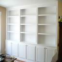We build built-in bookcases!