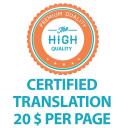 Certified Translator