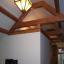 Vaulted Ceiling with Oak Beams