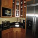 Medallion Oak Cabinets with New Stainless Steel Appliances