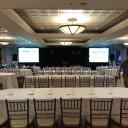 Projector and Screen Rental from Channel Audio at Business Event