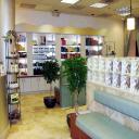 salon waiting area