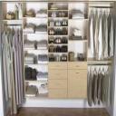Maple Reach-in Closet