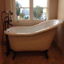 Custom Claw Tub Installation