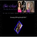 Custom Web Site Design for Hair Angle