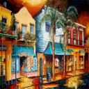 Painting Frenchmen Street