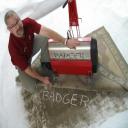 Rugbadger getting the dirt out of rugs