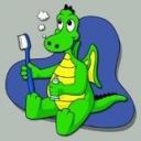 Dragon.brushing.teeth.logo