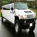 White Hummer Limo