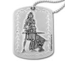 Women's Armor of God Dog Tag