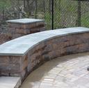 Curved Bench