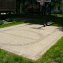 Brick Basketball Court