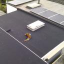 A residential flat roof we fitted with Prelasti EPDM