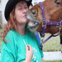 Caught Damian giving mama a kiss.