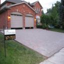Driveway re-lay, 552 Rosecliffe Terrace, London (also did 575 & 576)