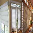 Hunter Douglas Vignette Roman Shades French Doors