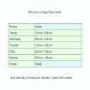 Office hours at Riggs Family Dental