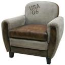 Leather Tub Chair