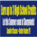 Earn up to 3 High School Credits this summer!
