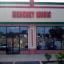 Storefront of our music shop.