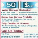 Water Damage Cleaning Houston