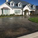 stained-concrete-driveway