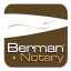 Berman Notary logo