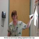 We have our own in-house radiology department to take X-rays
