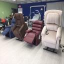 Power Lift Chairs of various sizes, colors, & sizes.  Many chairs can b