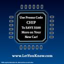 Save $500 on your new car!
