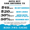 Auto Keys San Antonio Tx