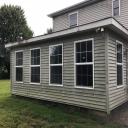 Before Powerwashing Siding